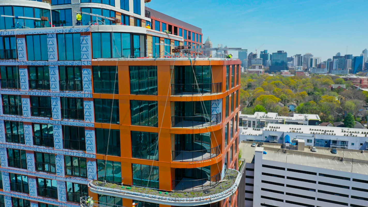 Crane Watch: Curvy, coppery Stella tower nearly complete